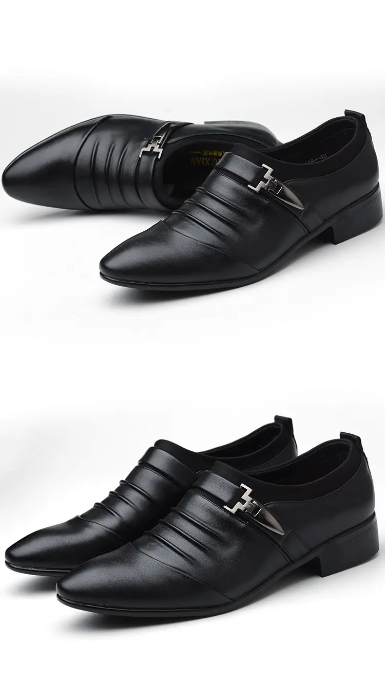 Men's casual footwear for leisure, slip-ons, classic suit jacket, warm shoes, plus size, dropshipping available — chobi 22