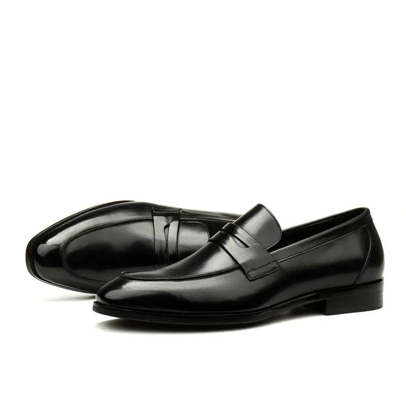 The new men's shoes, the European version of the leather, comfortable soft leather surface.Working at work, large size 45 — chobi 12