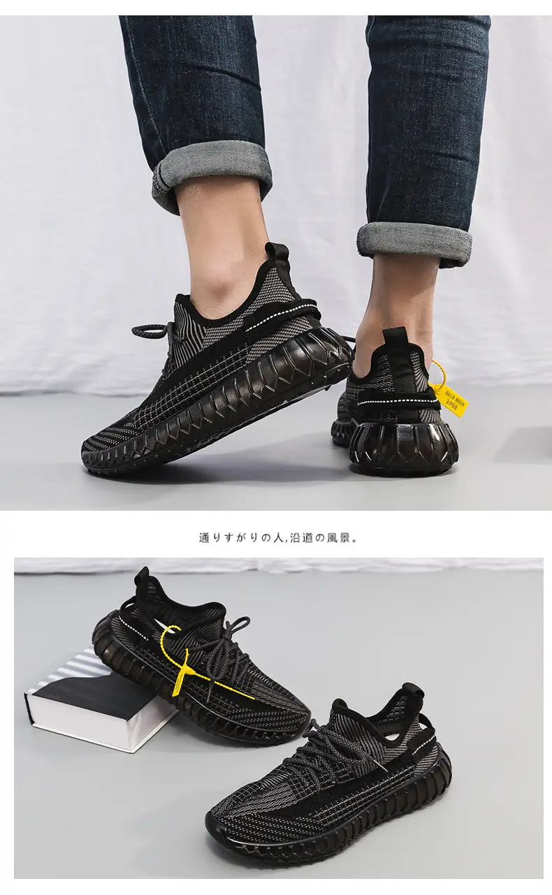 Breathable fashionable running sneakers, soft sole — chobi 12