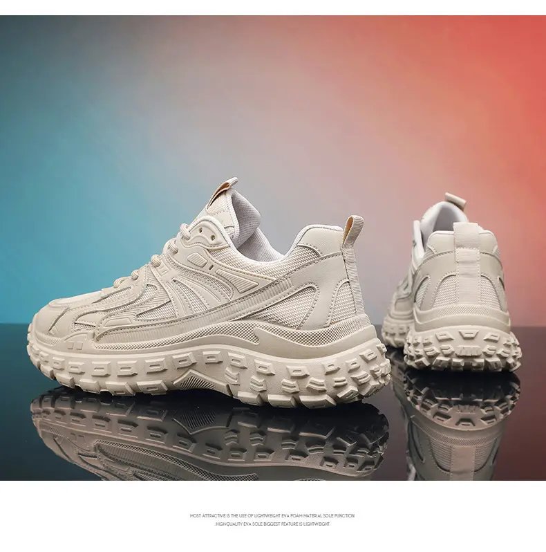(Cross-border trading), autumn breathable wear-resistant casual footwear, tires, sports running sneakers, autumn season 2025 — chobi 15