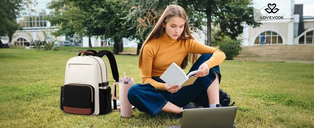 Laptop, backpack for traveling, luggage capacious storage system lightweight for mother and baby — chobi 1