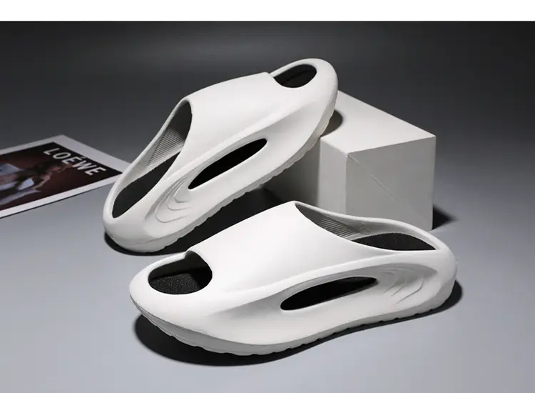 Men's summer ultra-soft men's slippers, sports beach sandals, suitable for outdoor wear, for teenagers, soft sole — chobi 6