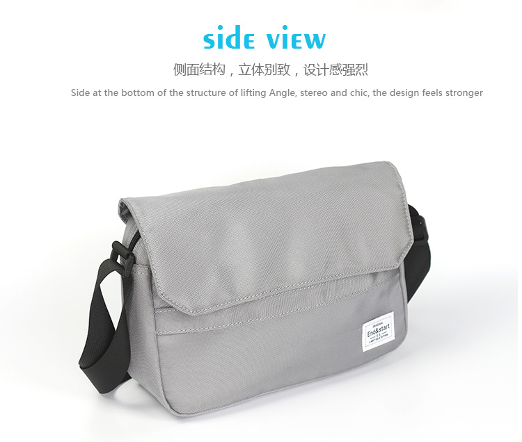 Shoulder bag, men's backpack, sports one-shoulder bag for leisure, Korean style — chobi 30
