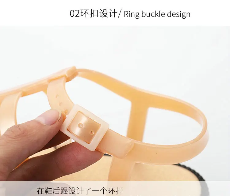 (Wholesale), summer women's slippers PVC flat, trend casual sandals — chobi 14