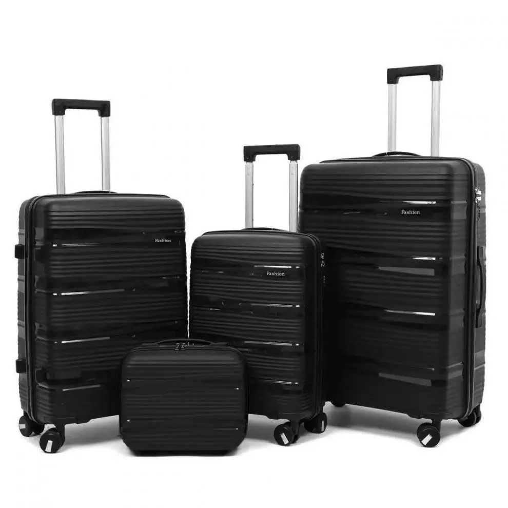 (Cross-border trading), universal ultra light capacious suitcase on wheels with zipper — chobi 10