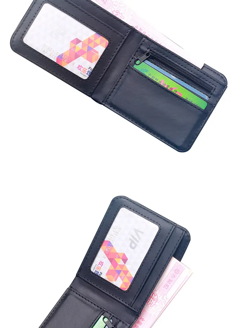 (Cross-border trading), wallet, short cartoon skull with zipper, new collection — chobi 10
