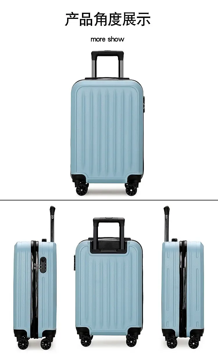 Capacious high quality suitcase, 20 inch, style, color — chobi 14