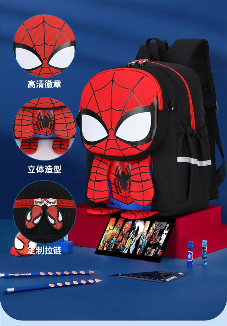 Cartoon school bag for early age, children's backpack for boys, 3-5-6 years — chobi 12