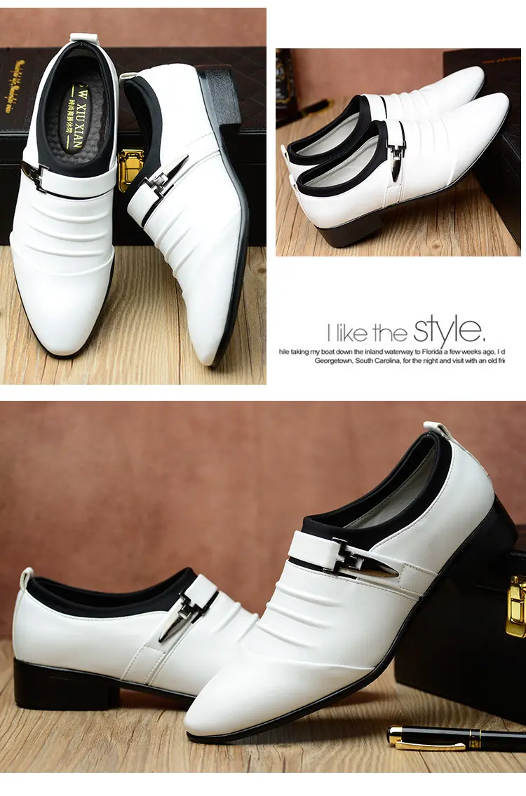 Men's casual footwear for leisure, slip-ons, classic suit jacket, warm shoes, plus size, dropshipping available — chobi 16