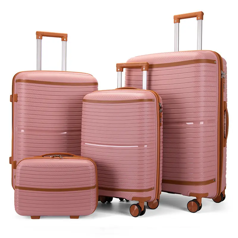 (Cross-border trading), capacious explosion-proof universal suitcase with zipper, 24 inch — chobi 6
