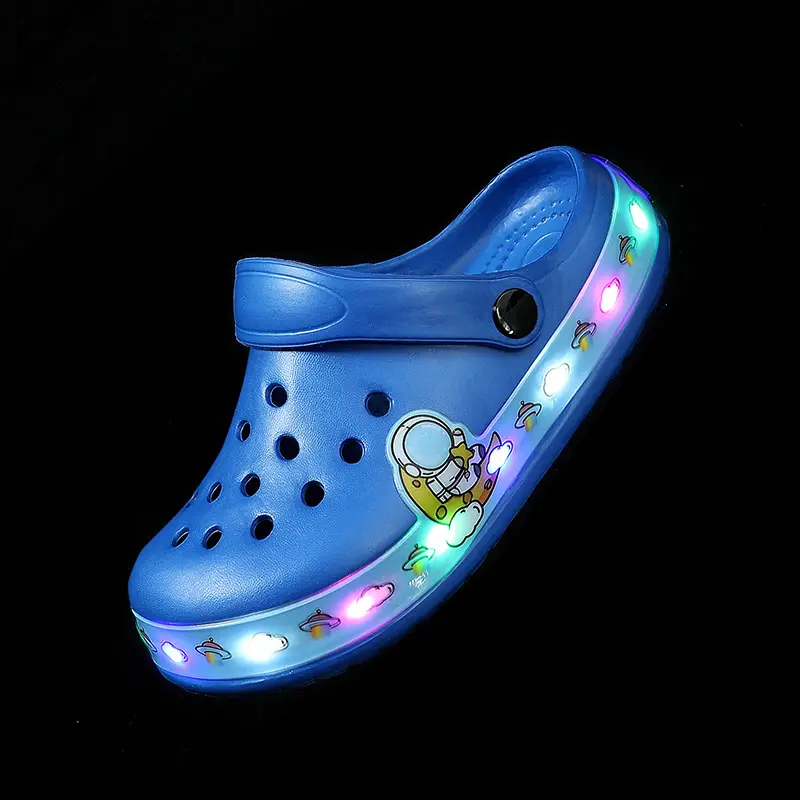 (Cross-border trading), (Wholesale), children's summer Crocs-style slippers, sandals, beach footwear — chobi 5