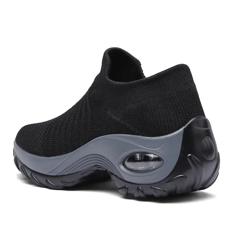 (Cross-border trading), fashionable women's sneakers, casual footwear for hiking, soft heel, plus size — chobi 1