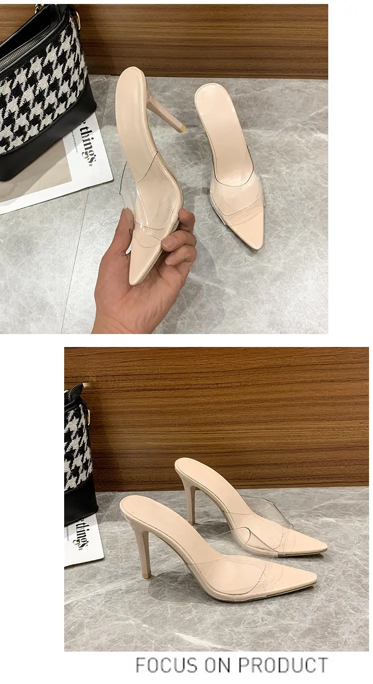 (Cross-border trading), fashionable women's slippers, sneakers, sandals stiletto heels, 2022 collection, European style, plus size, dropshipping avail — chobi 14
