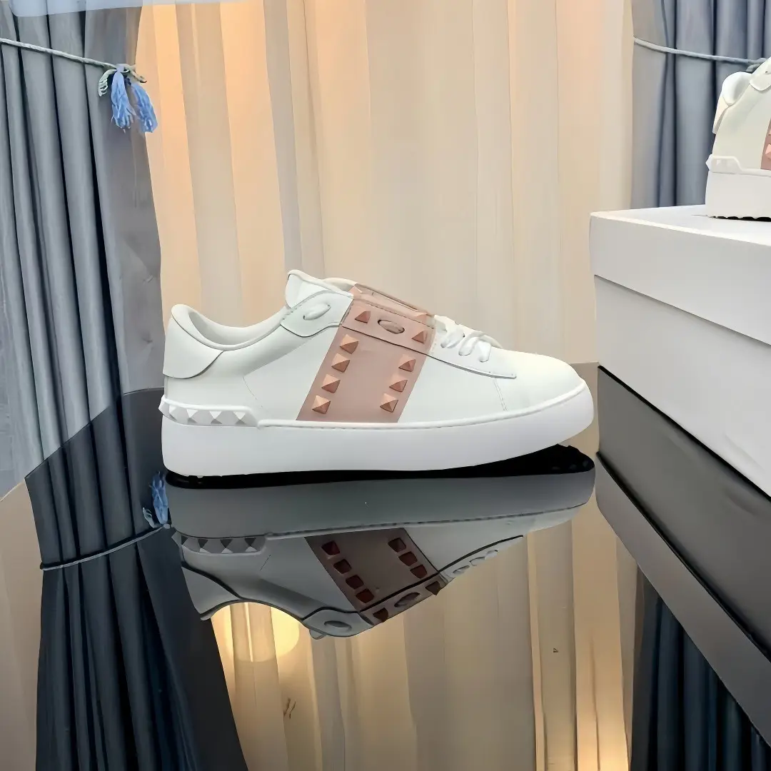 Fashionable universal sports white white sneakers for men and women platform, height increasing — chobi 6