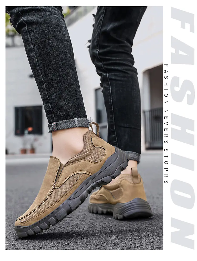 (Cross-border trading), (Wholesale), men's autumn casual lightweight comfortable loafers, trend of season, plus size — chobi 11