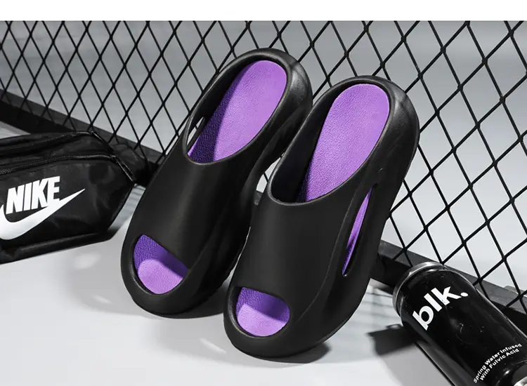 Men's summer ultra-soft men's slippers, sports beach sandals, suitable for outdoor wear, for teenagers, soft sole — chobi 22