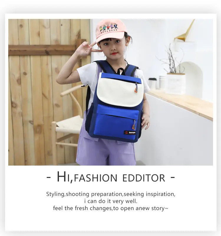 School bag, backpack for early age, custom-made, with your logo imprint, early education — chobi 20