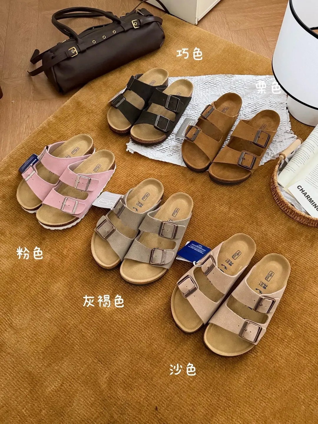 Sandals platform, slippers, suitable for spring and autumn, closed toe, genuine leather, suitable for outdoor wear — chobi 4