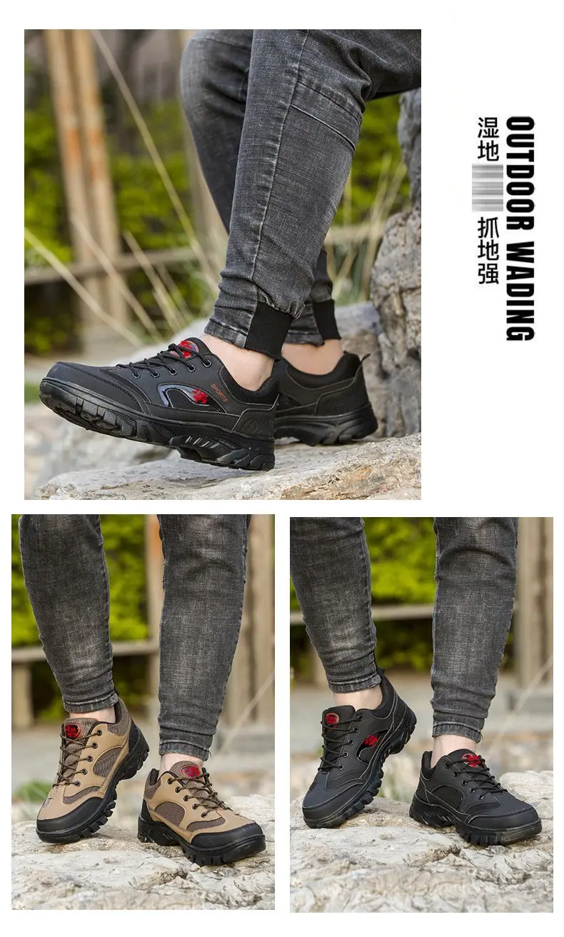 Casual sneakers all-season outside climbing, breathable shoes, plus size, for running — chobi 22