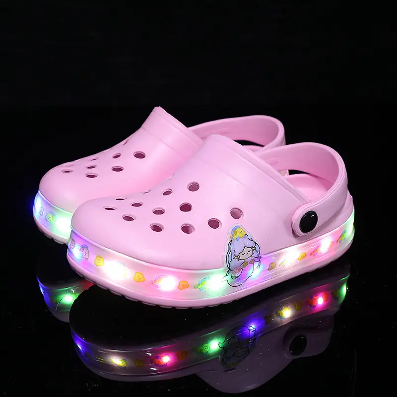 (Cross-border trading), (Wholesale), children's summer Crocs-style slippers, sandals, beach footwear — chobi 18
