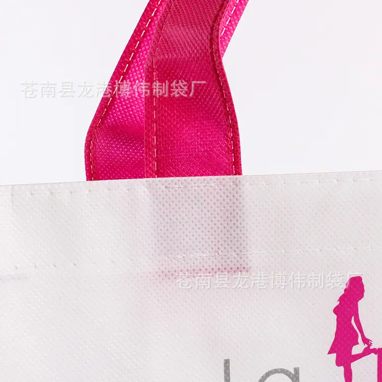 Handheld folding shopping bag, cloth bag non-woven cloth — chobi 7