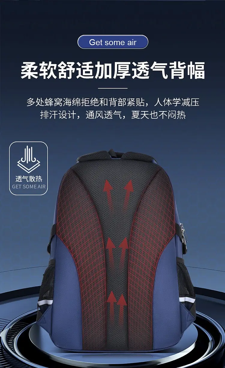 Children's capacious school bag lightweight, for secondary school, 1-3-6-9 years, 2027 years — chobi 8