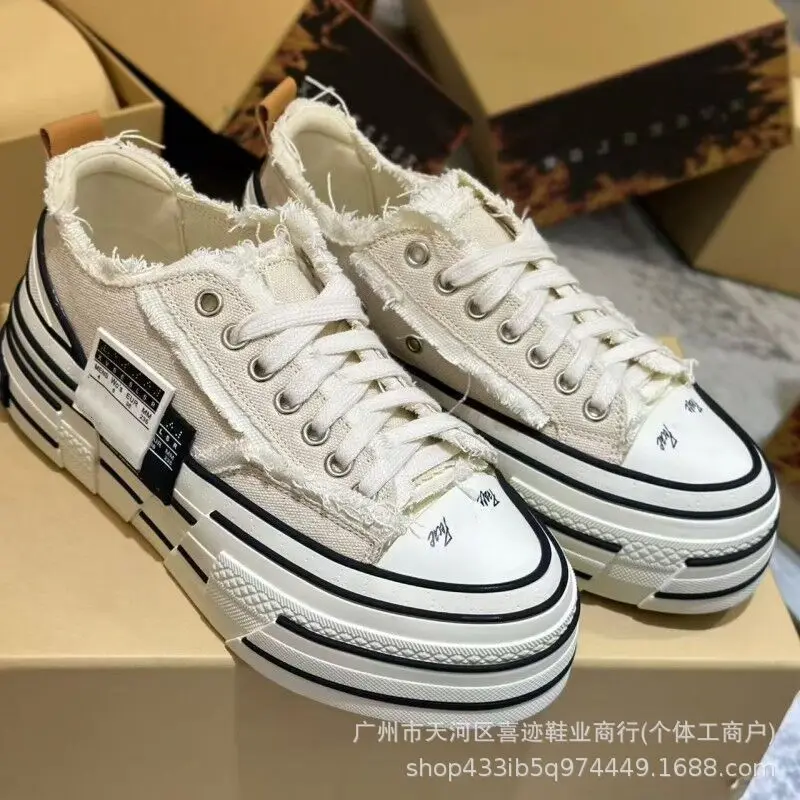 High version of Wu Jianhao's same style beggar's shoes for men and women, breathable casual lazy one-legged Muller half drag for women — chobi 6