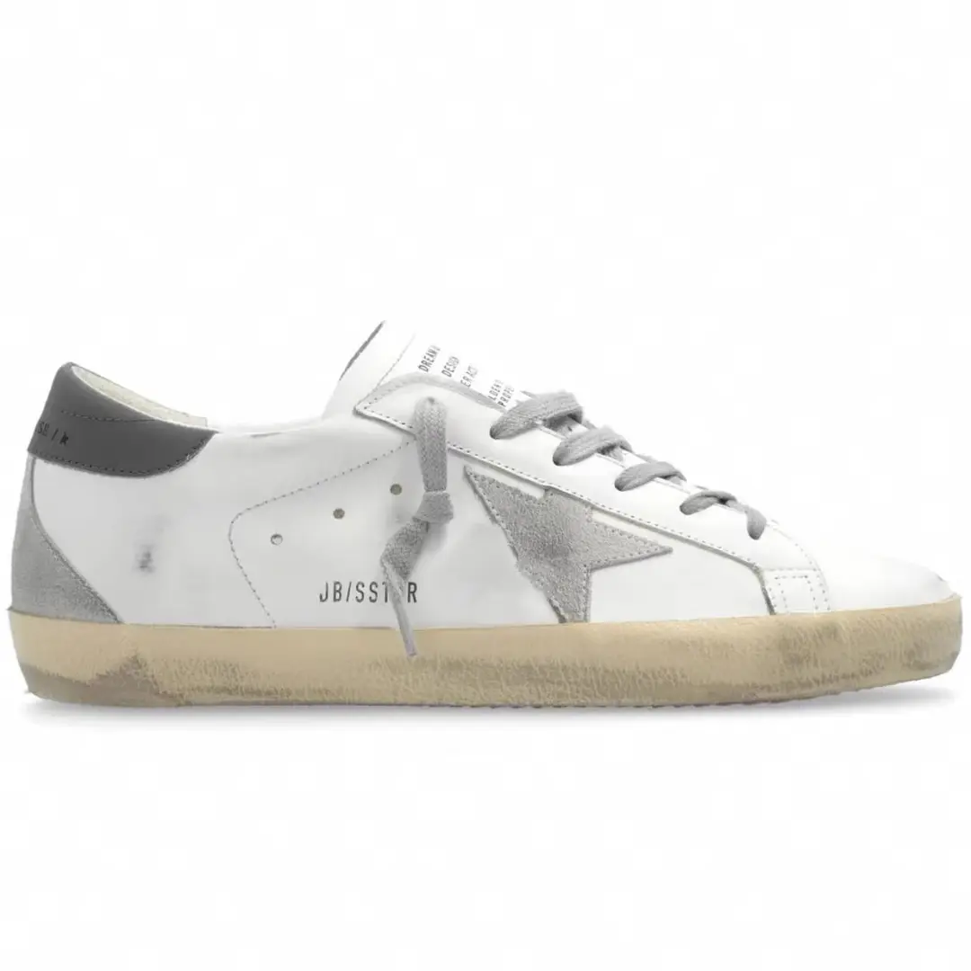 Korean version 2025 new SUPERSTAR genuine leather old retro small dirty shoes women's inner heightening star shoes dirty shoes — chobi 5