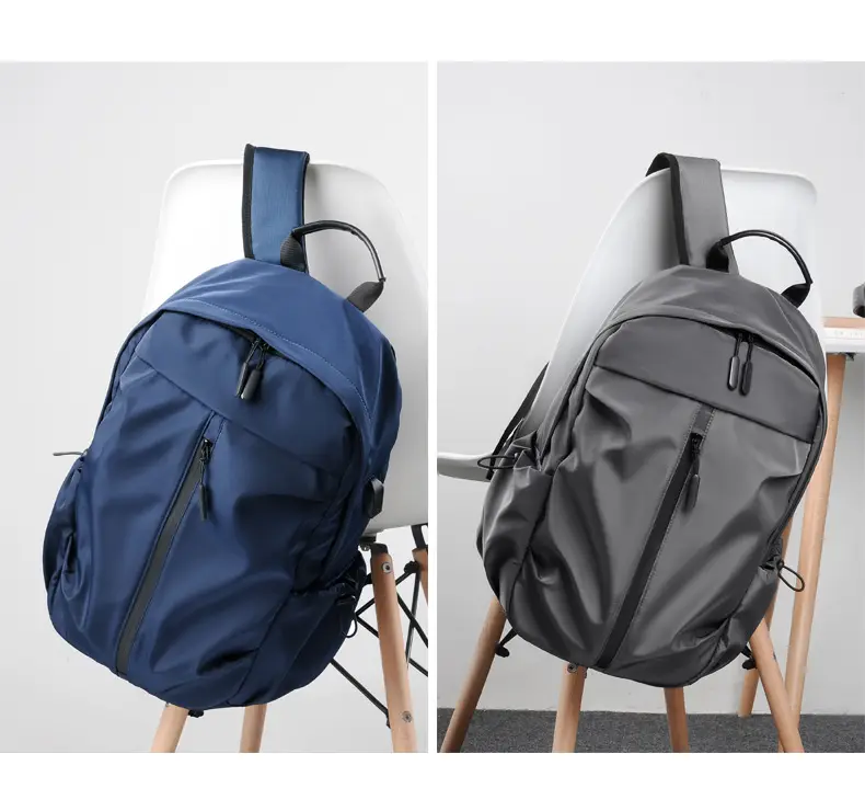 (Cross-border trading), (Wholesale), men's backpack, casual laptop charging for traveling for students, business version, ideal for walking — chobi 7