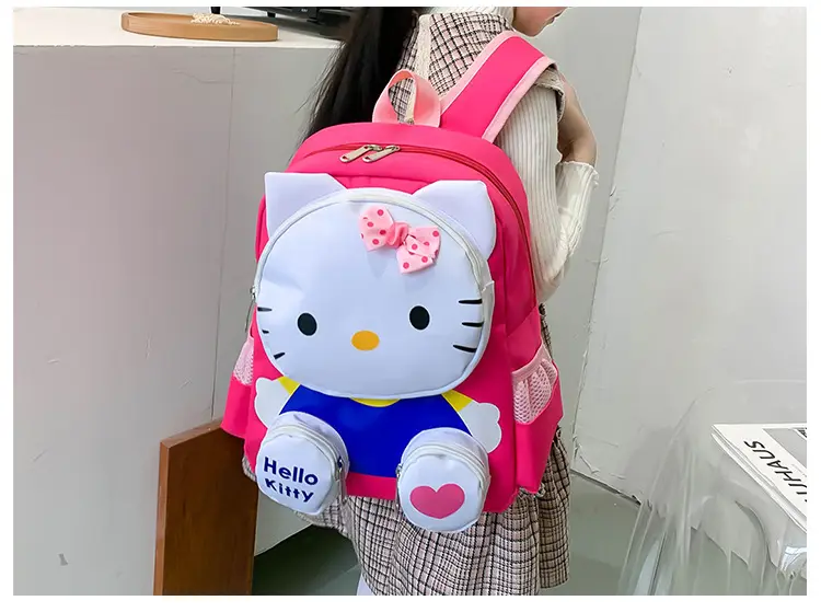 (Wholesale), children's backpack, cartoon school bag girl's for early age for men and women, 3-8 years — chobi 13