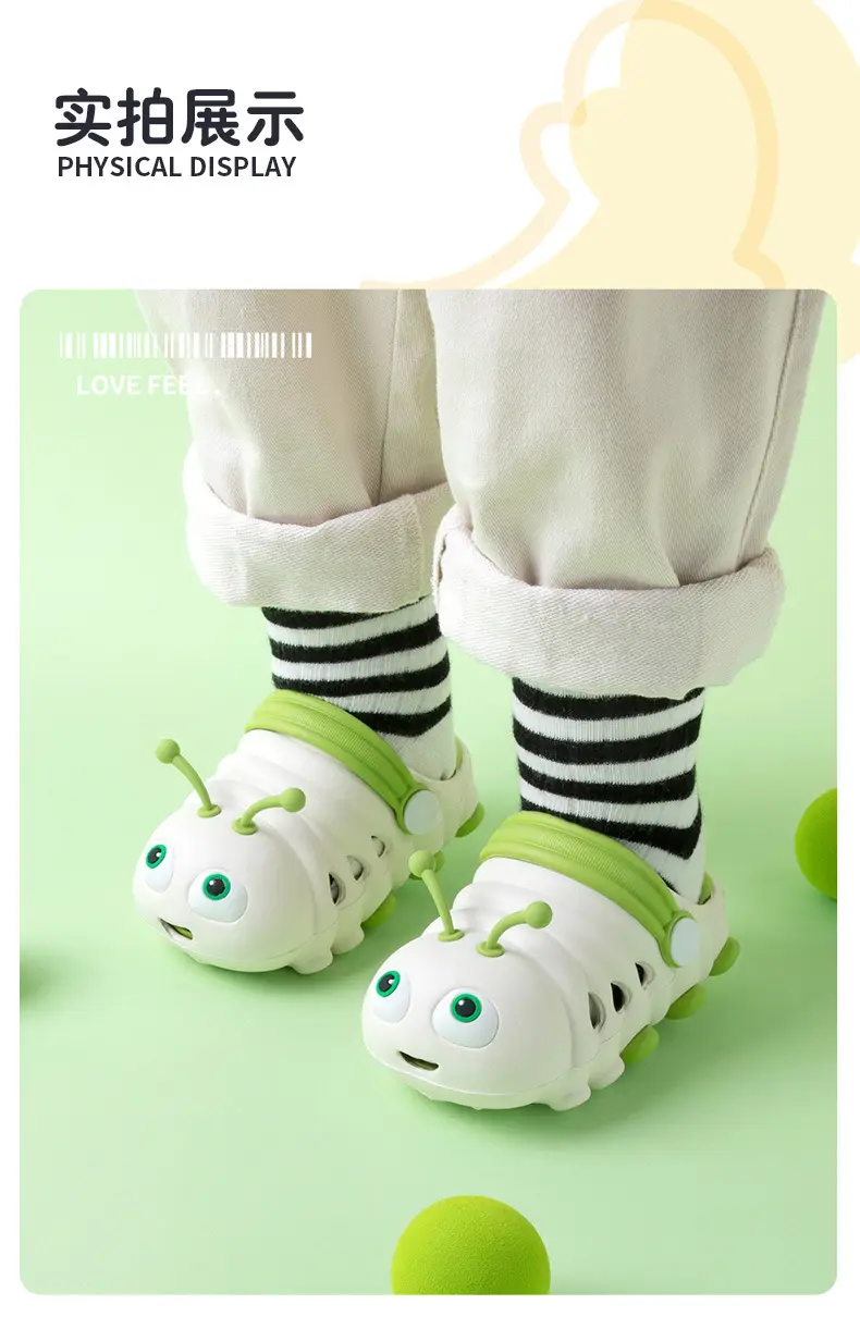 Children's cartoon breathable Crocs-style slippers, wear-resistant mule for boys, sandals, soft sole — chobi 11