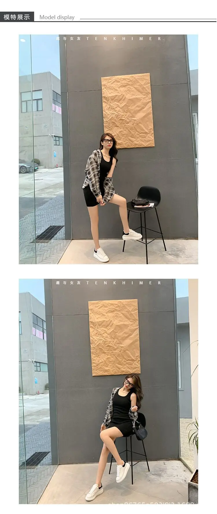 Fashionable white sneakers platform with chunky sole for leisure for men and women, height increasing — chobi 17