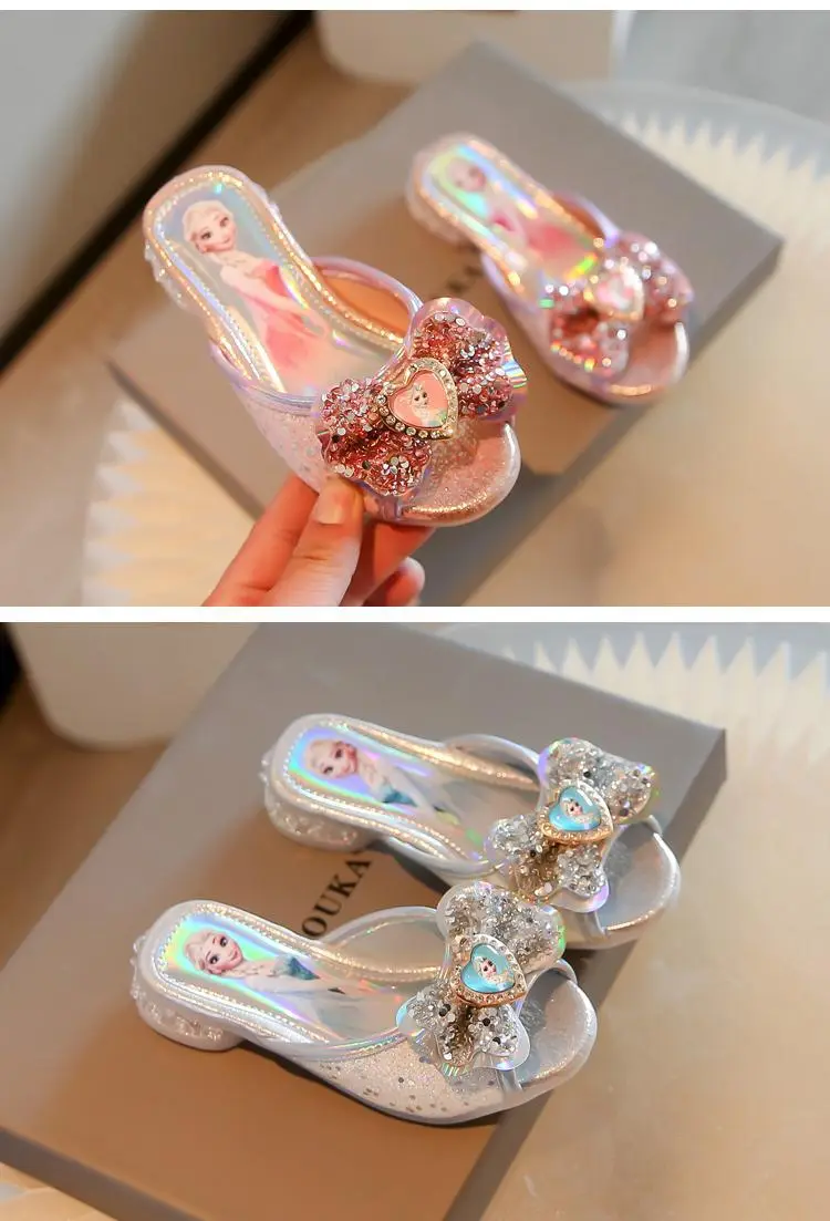 Summer mule, children's women's slippers, non-slip sandals, princess style, western style, suitable for outdoor wear — chobi 10