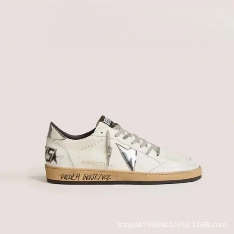 Leather white sneakers with hidden heel for men and women — chobi 15