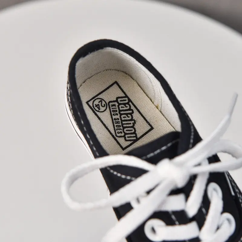 Children's cloth espadrilles, comfortable footwear for men and women, white sneakers, spring 2024 collection, for teenagers, Korean style, family styl — chobi 7