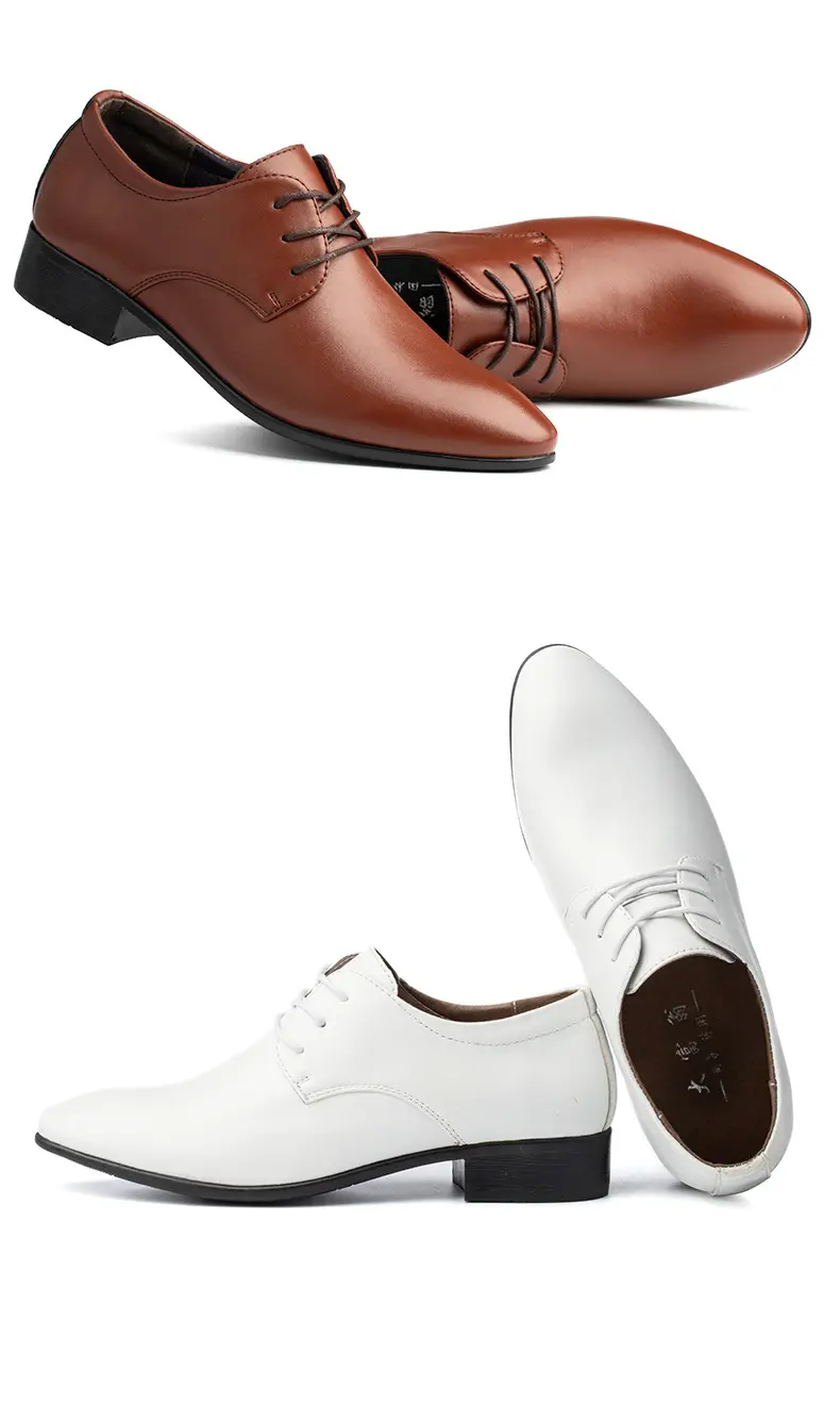 White shoes, men's breathable trend casual footwear, suitable for spring and autumn, Korean style, for performances — chobi 13